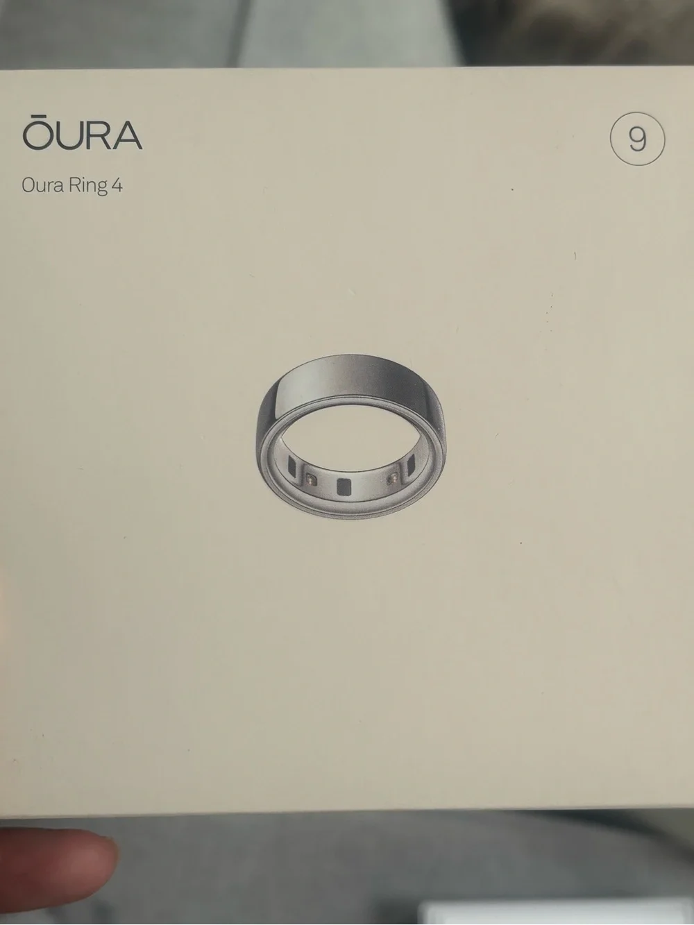 Oura Ring 4 - Silver